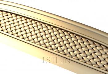 Headboard (SK_0141) 3D model for CNC machine